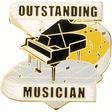 Outstanding Musician Pin