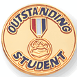 Outstanding Student Pin - 3/4" (BR Series)