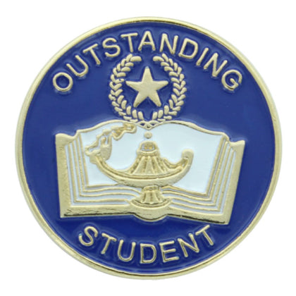 7/8" Outstanding Student Pin