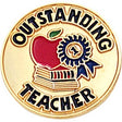 Outstanding Teacher Lapel Pin