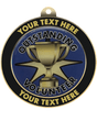 Volunteer Insert Medal with Personalized Rim
