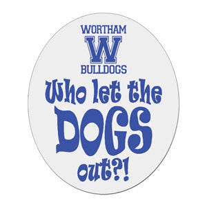 Oval Custom Badge