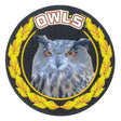 Owls Colorful Mascot Medal Insert