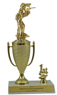 Paintball 1st, 2nd and 3rd Place Award Cup Trophy