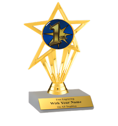1st Place Participation Insert Trophy