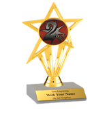 2nd Place Participation Insert Trophy