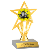 4th Place Participation Insert Trophy