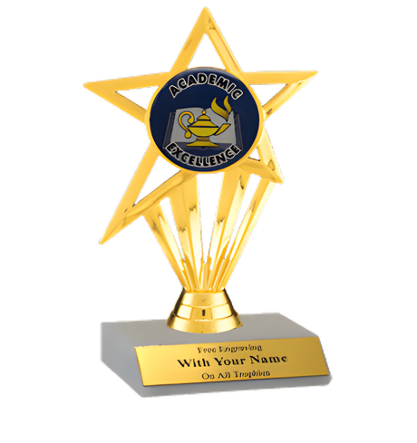 Academic Participation Insert Trophy