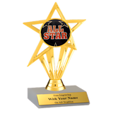 All Star Participation Insert Trophy
