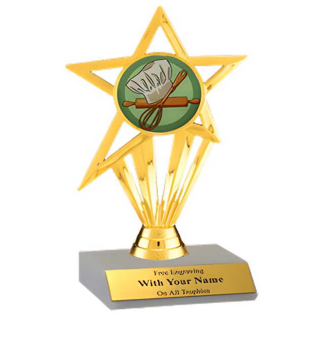 Baking Participation Insert Trophy