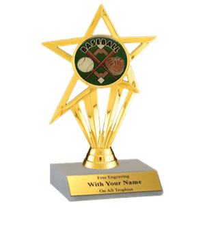 Baseball Participation Insert Trophy