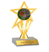 Basketball Participation Insert Trophy