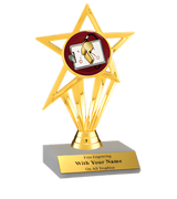 Coach Participation Insert Trophy