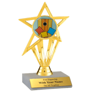 Cornhole Participation Insert Trophy