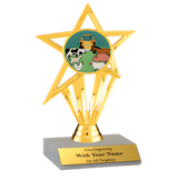 County Fair Participation Insert Trophy