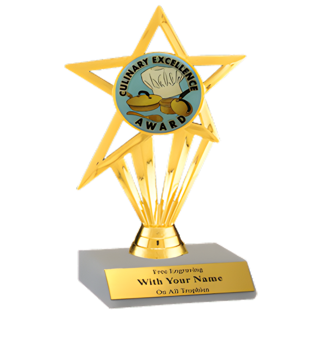 Culinary Participation Insert Trophy