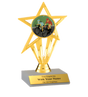 Cycling Participation Insert Trophy