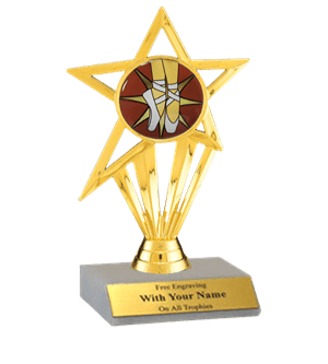 Dance Participation Insert Trophy