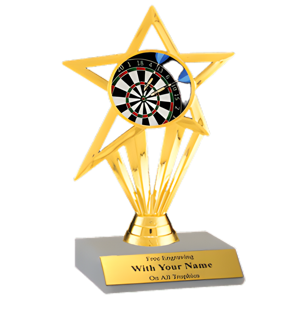 Darts Participation Insert Trophy
