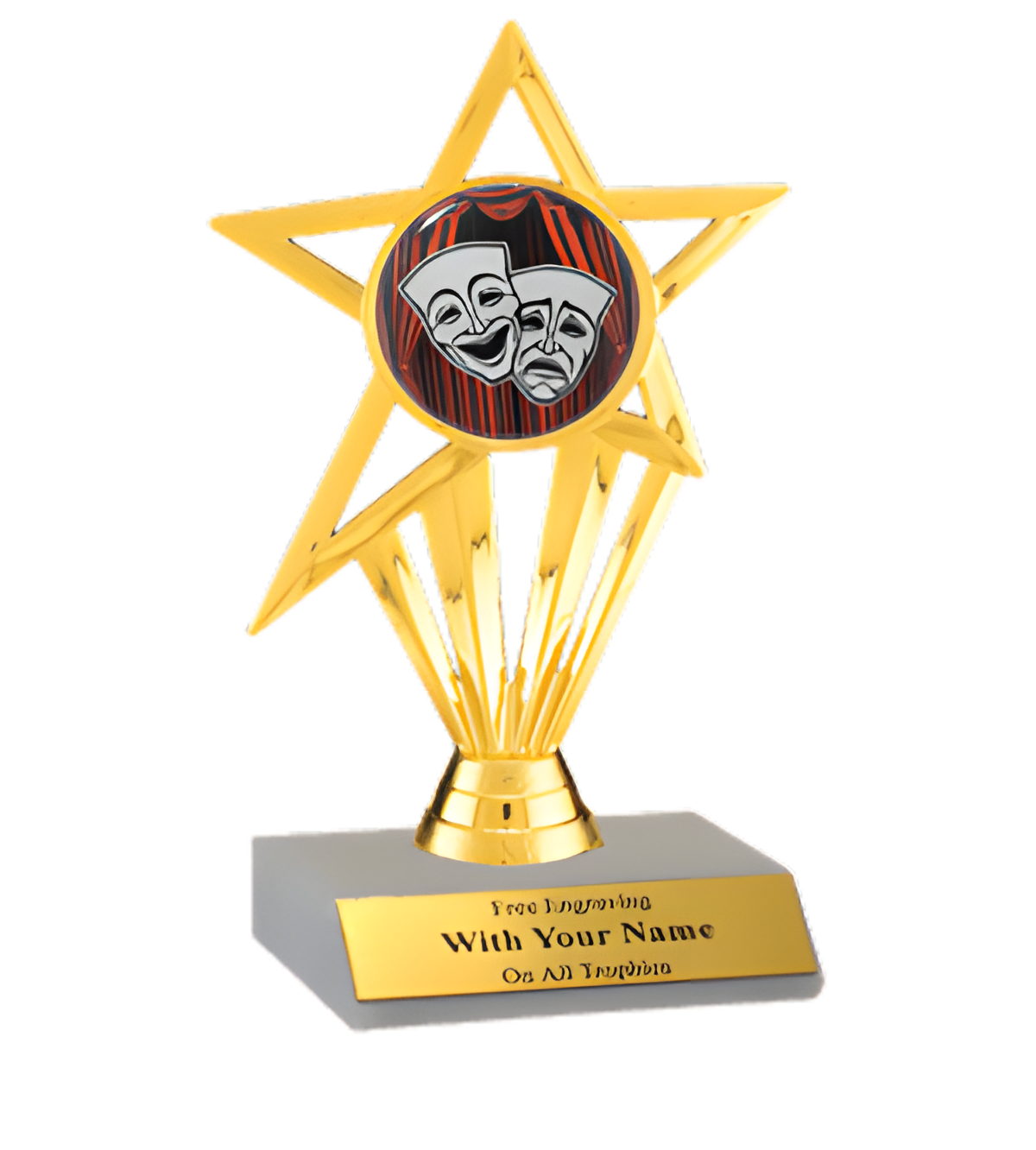 Drama Participation Insert Trophy