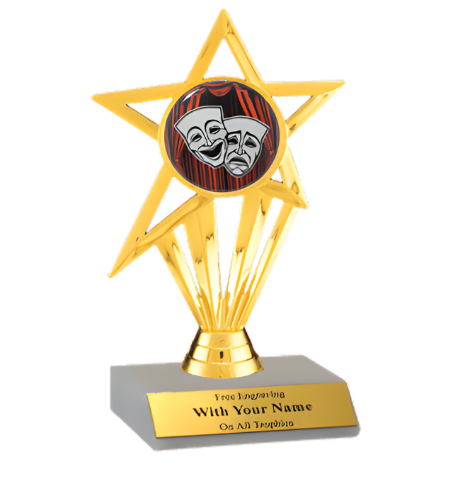 Drama Participation Insert Trophy
