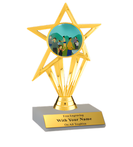 Family Reunion Participation Insert Trophy