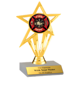 Fire Department Participation Insert Trophy
