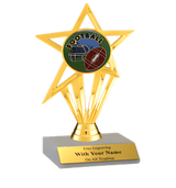 Football Participation Insert Trophy