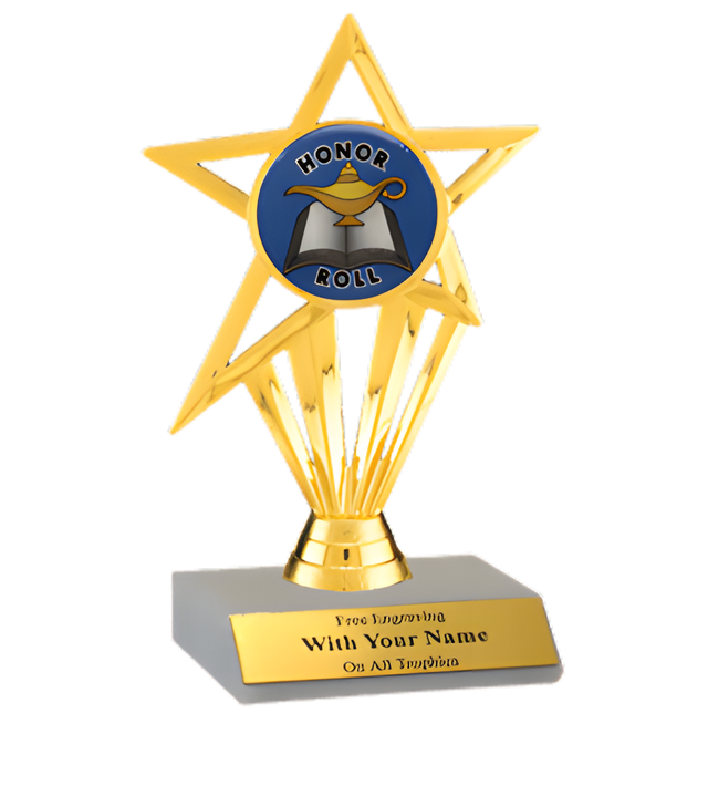 Honor Roll Participation Insert Trophy