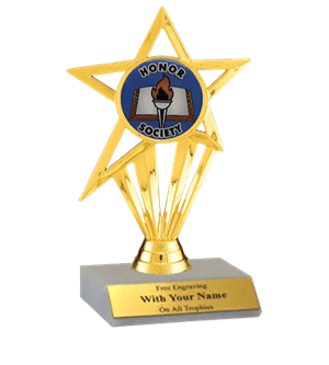 Honor Society Participation Insert Trophy
