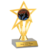 Karate Participation Insert Trophy
