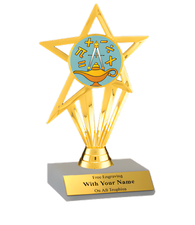 Math Participation Insert Trophy