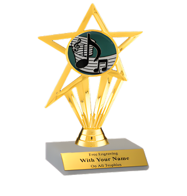 Music Participation Insert Trophy