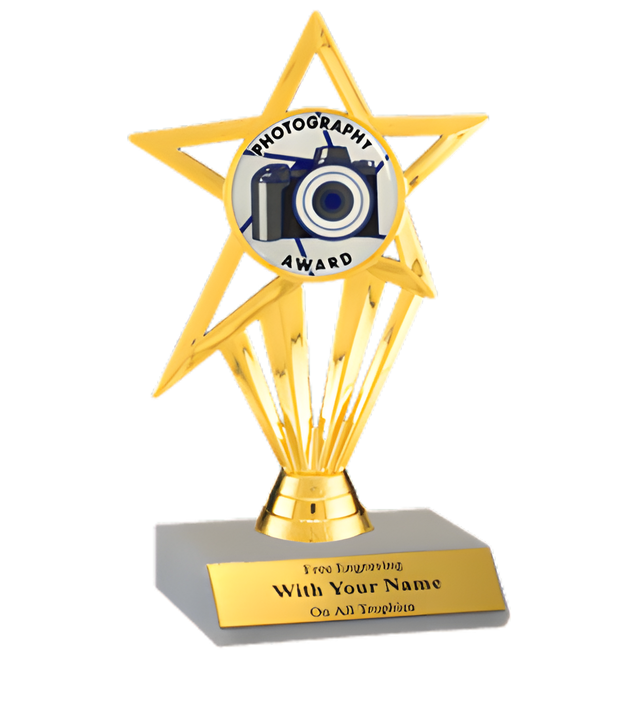 Photography Participation Insert Trophy