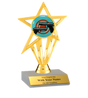 Pistol Shooting Participation Insert Trophy