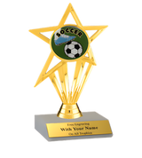 Soccer Participation Insert Trophy