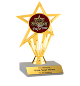 Star Performer Participation Insert Trophy