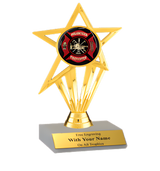 Volunteer Firefighter Participation Insert Trophy