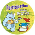 Participation Really Rocks Motivational Stickers