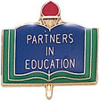 Partners In Education Lapel Pins