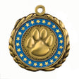 Paw Mascot Custom Ring Medal