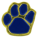Paw Print Mascot Pins - Multiple Colors