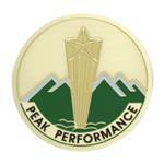 Peak Performance Medal Insert (Etched)