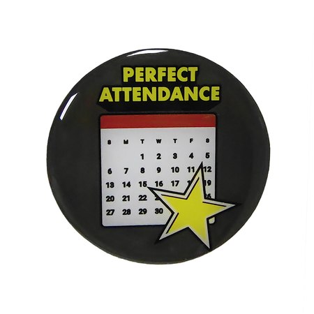 Perfect Attendance 2" Epoxy Insert