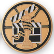 Performing Arts, Drama & Movies Medal Insert (Etched)