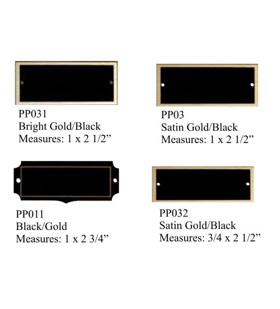 Perpetual Plates (for -RS Plaques)