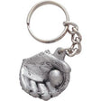 Baseball Glove Pewter Key Chains