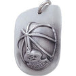 Fire Helmet Pewter Key Chains