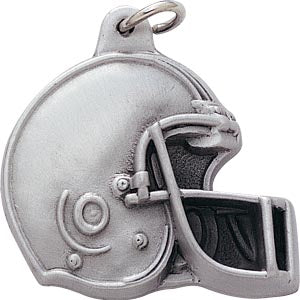 Football Helmet Pewter Key Chains