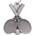 Tennis Pewter Key Chains